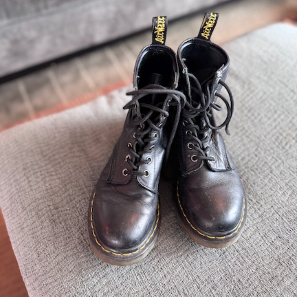 Dr. Martens AirWair Leather Combat Boots
